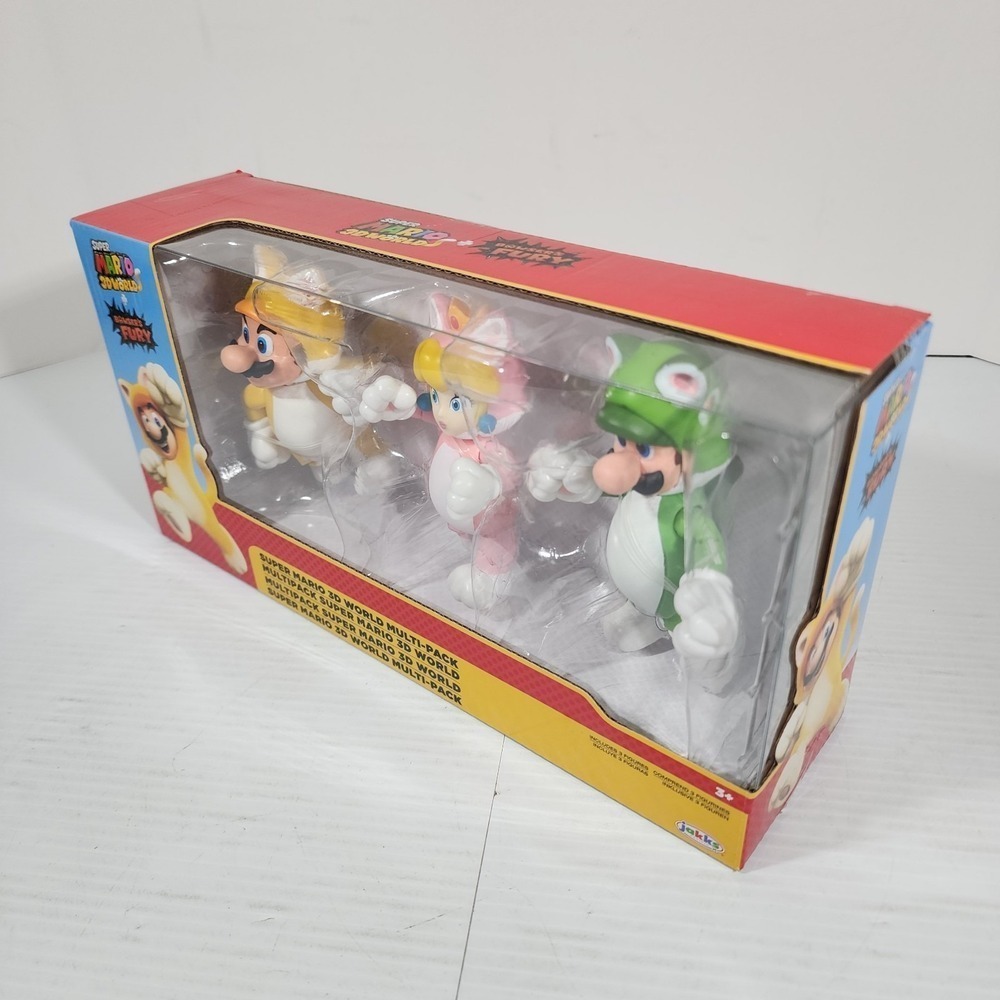 Super Mario 3D Worlds Bowser's Fury Multi Pack 3 Small Action Figures - Picture 4 of 6